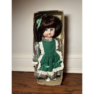 Vintage 1986 Brinn's Porcelain Doll I'd Like to Teach the World to Sing 16 Inch